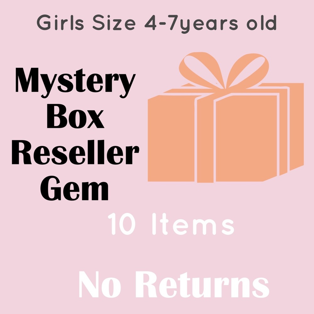 Reseller preowned girls clothes size 4-7 years